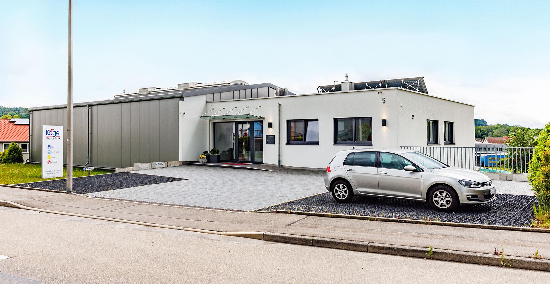 Firmengebäude von KÖGEL Haustechnik in Winnenden-Hertmannsweiler