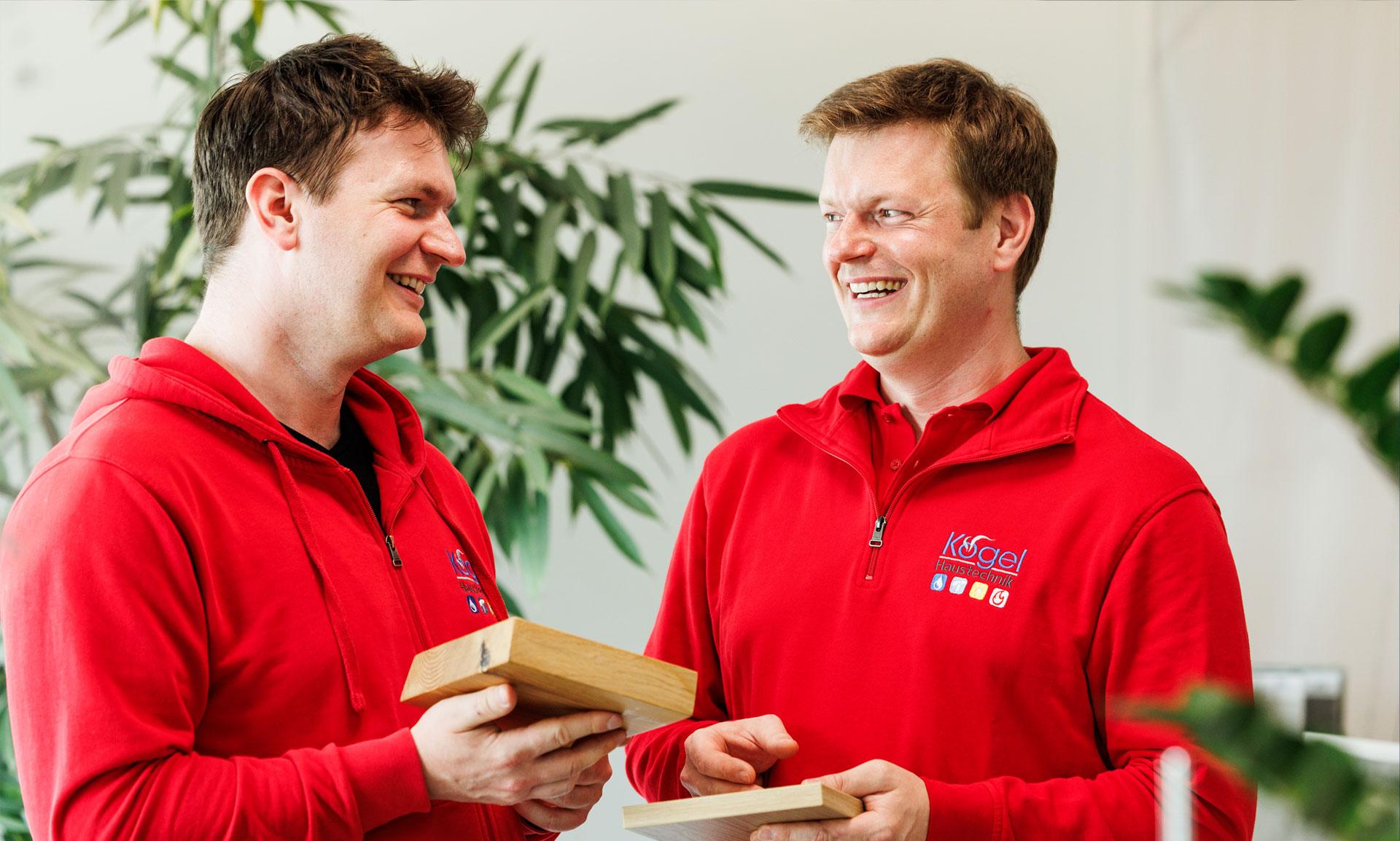 Alexander und Stefan Kögel von KÖGEL Haustechnik